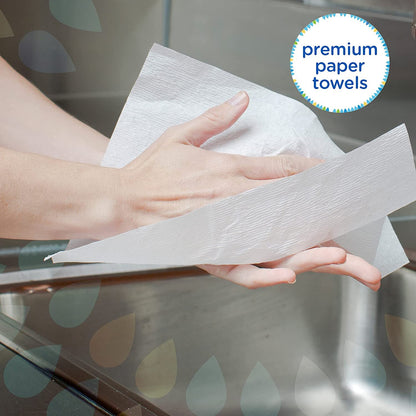 Fine Quality Multi-Fold Paper Towel (Z Fold), Tissue Paper Hand Towel, Pack of 12 (White Colour, 125 Sheets Each) – Total 1500 Sheets